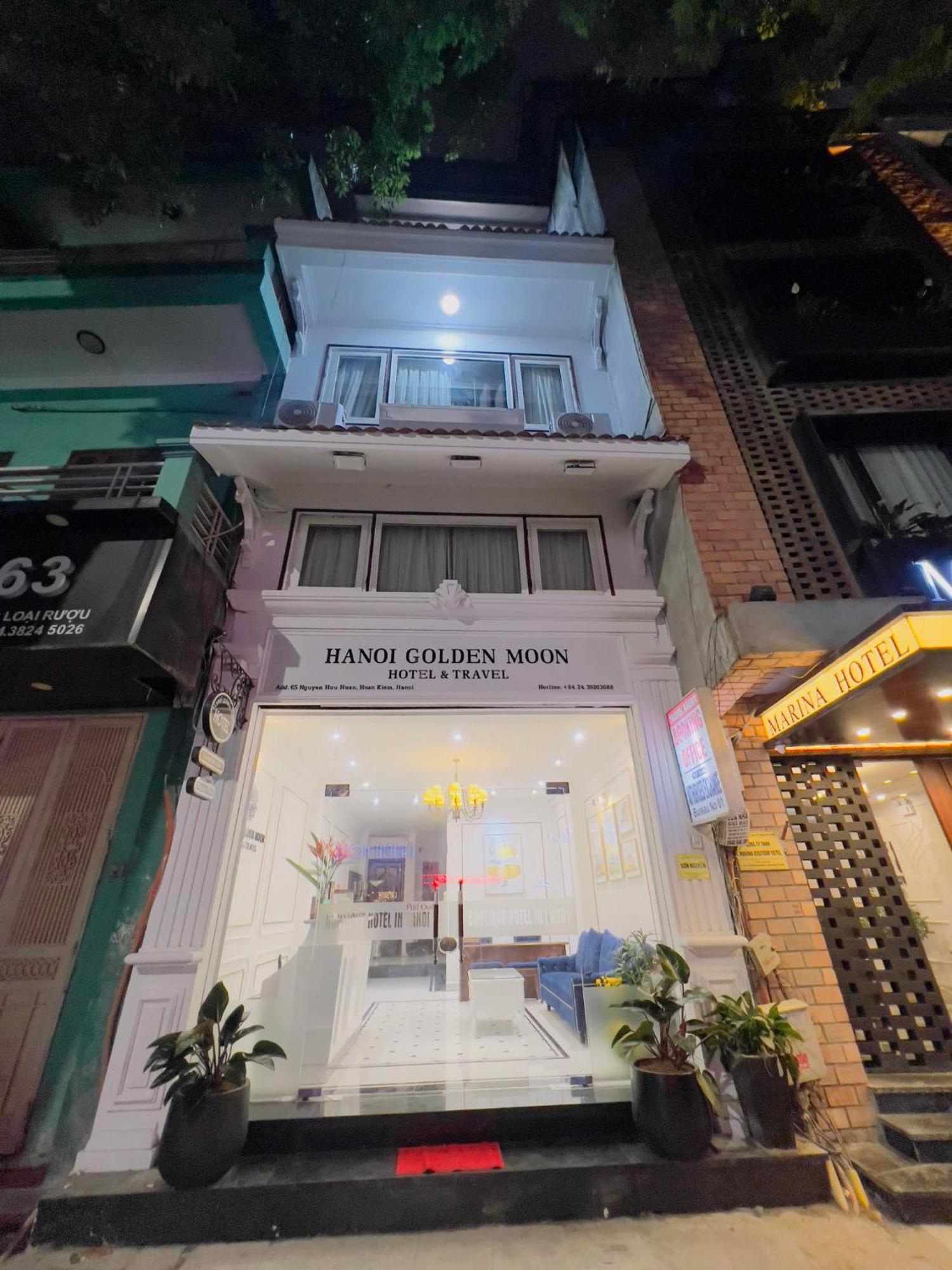 Hanoi Golden Moon Hotel & Travel Экстерьер фото